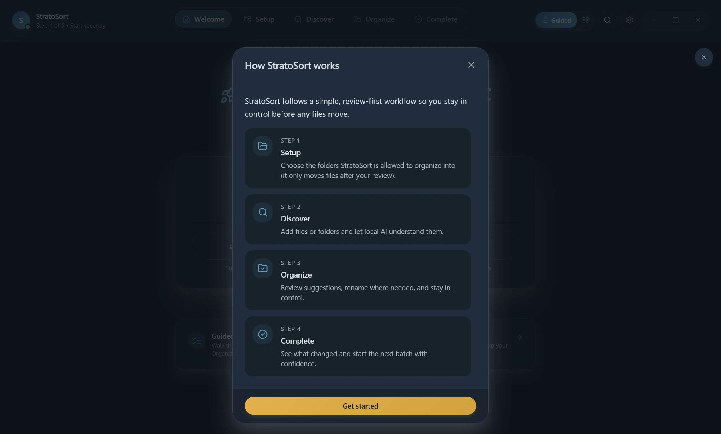 How StratoSort Works