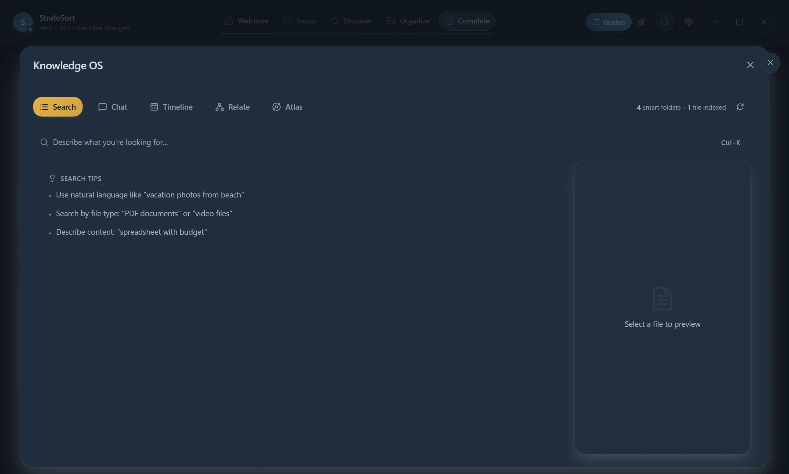 Knowledge OS Search